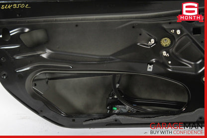 05-11 Mercedes R171 SLK350 Exterior Front Right Door Shell Black OEM