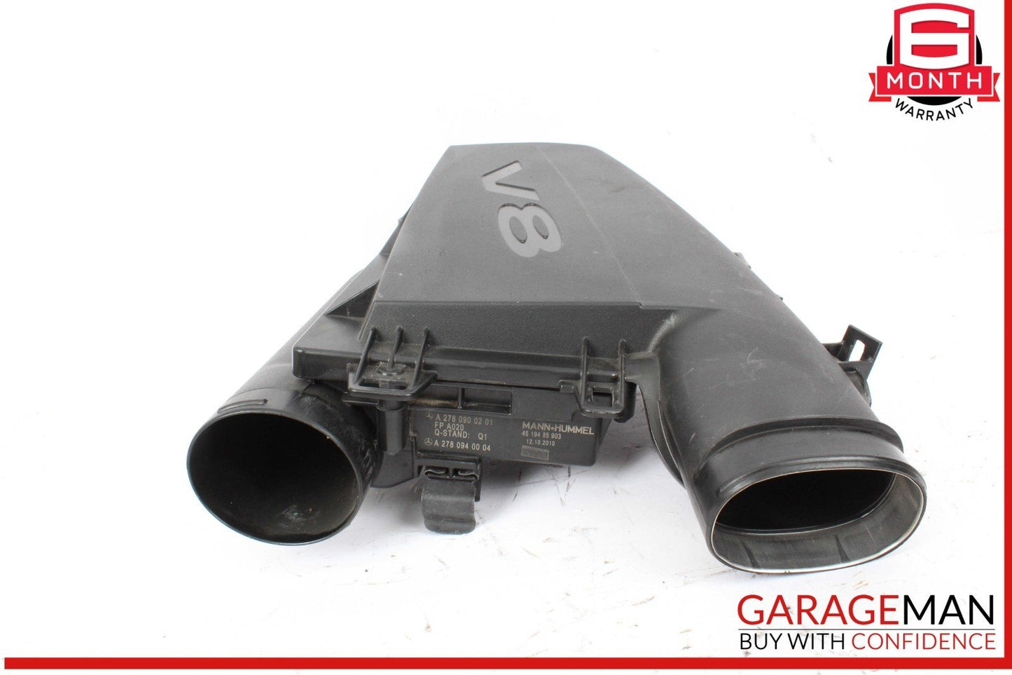 12-17 Mercedes W216 CL550 Air Intake Cleaner Box Right 2780900201 OEM
