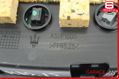 14-17 Maserati Ghibli Rear Overhead Dome Light Reading Lamp Module Black OEM