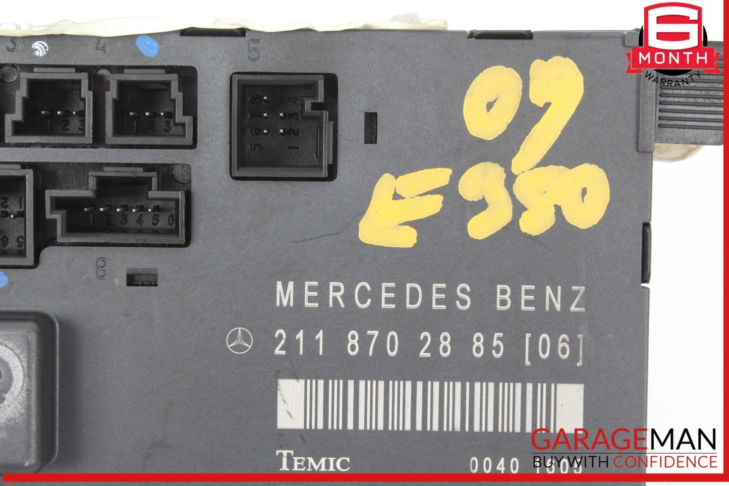 03-09 Mercedes W211 E350 E550 Front Right Passenger Side Door Control Module OEM