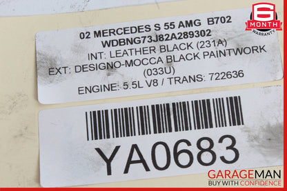 00-06 Mercedes W220 S55 AMG CL500 Rear Upper Control Arm 2203521105 OEM