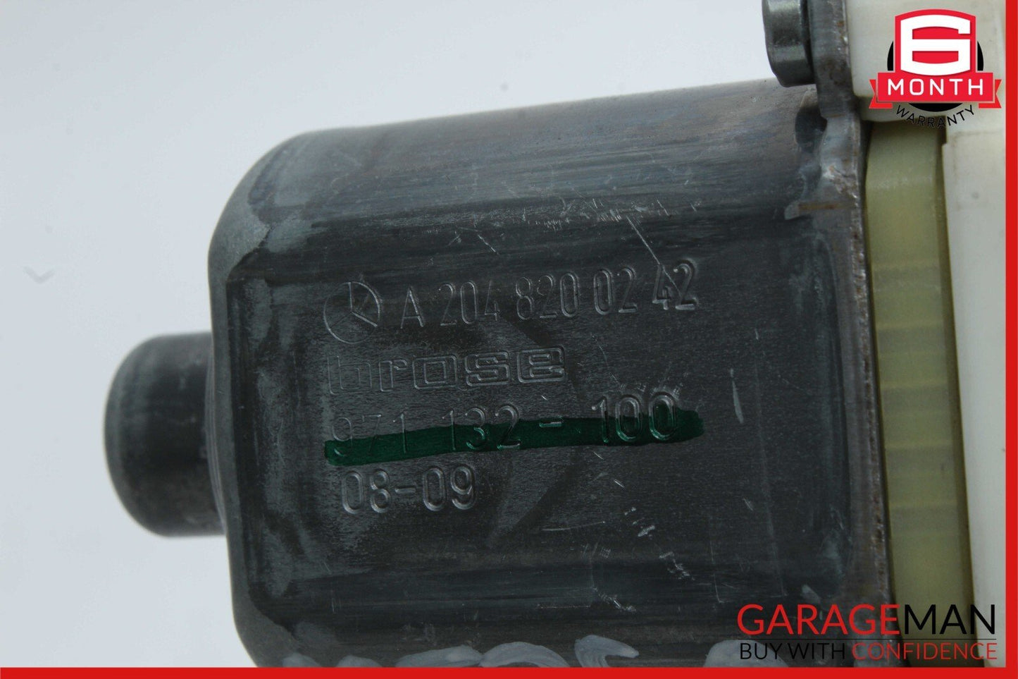 08-14 Mercedes W204 C300 C350 Front Right Side Door Window Regulator Motor OEM