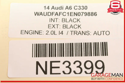09-18 Audi A6 A7 A4 Rear Left Driver Side Lower Forward Control Arm 8K0501529L