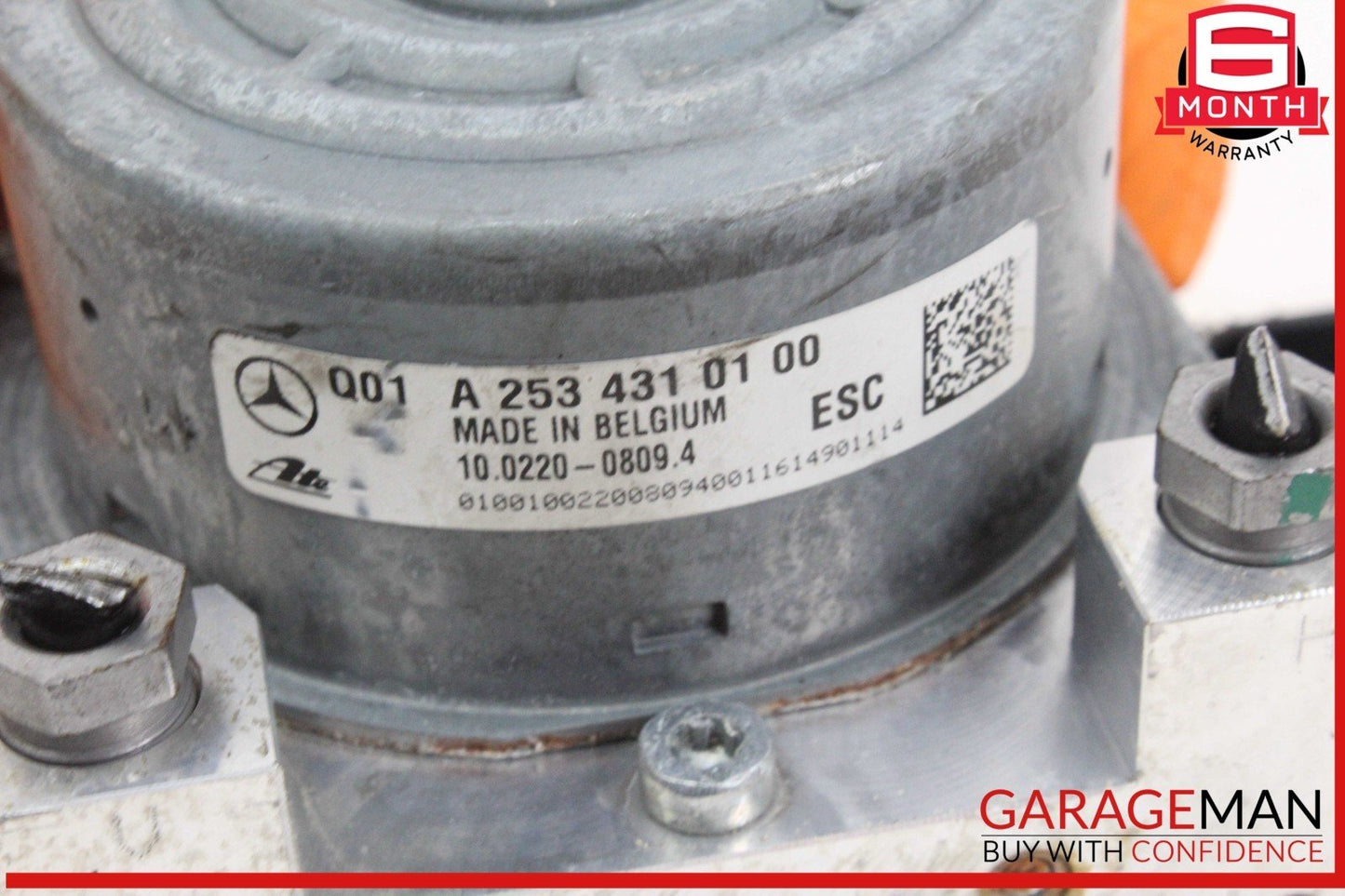 15-20 Mercedes W205 C300 4MATIC ABS Anti Lock Brake Pump Module 2534310100 OEM
