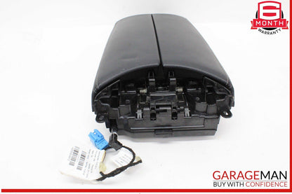 15-20 Mercedes W205 C300 Center Console Arm Rest Armrest Cup Holder Black OEM