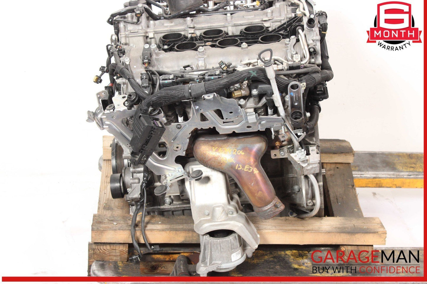 12-16 Mercedes W212 E350 C350 3.5L V6 RWD Engine Motor Block Assy OEM 120k
