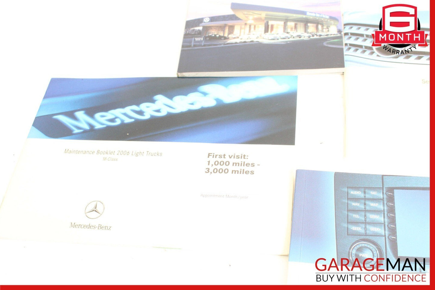 2006 Mercedes-Benz W164 ML350 Owner's Manual Book Set OEM
