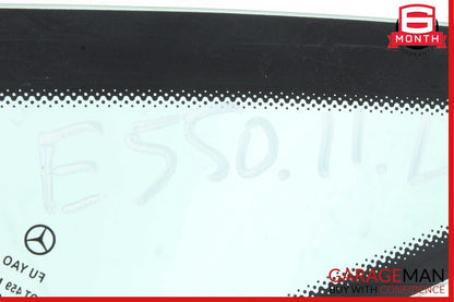 10-13 Mercedes W207 E550 Coupe Rear Left Driver Side Quarter Window Glass