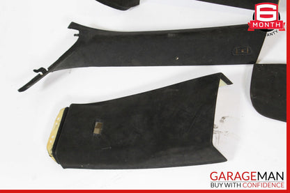 13-19 BMW 640i Roof Headliner Pillar Trim Cover Set OEM