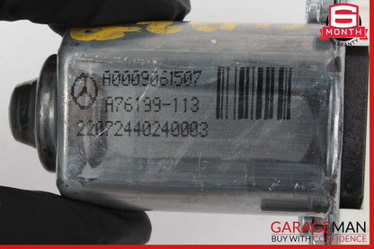 20-23 Mercedes W118 CLA250 Rear Left Driver Side Window Regulator Motor OEM