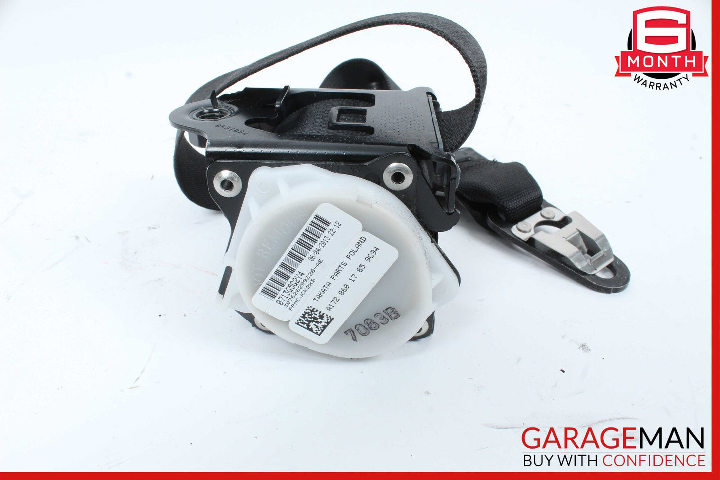 12-20 Mercedes R172 SLK250 Front Left Side Seatbelt Seat Belt Retractor OEM