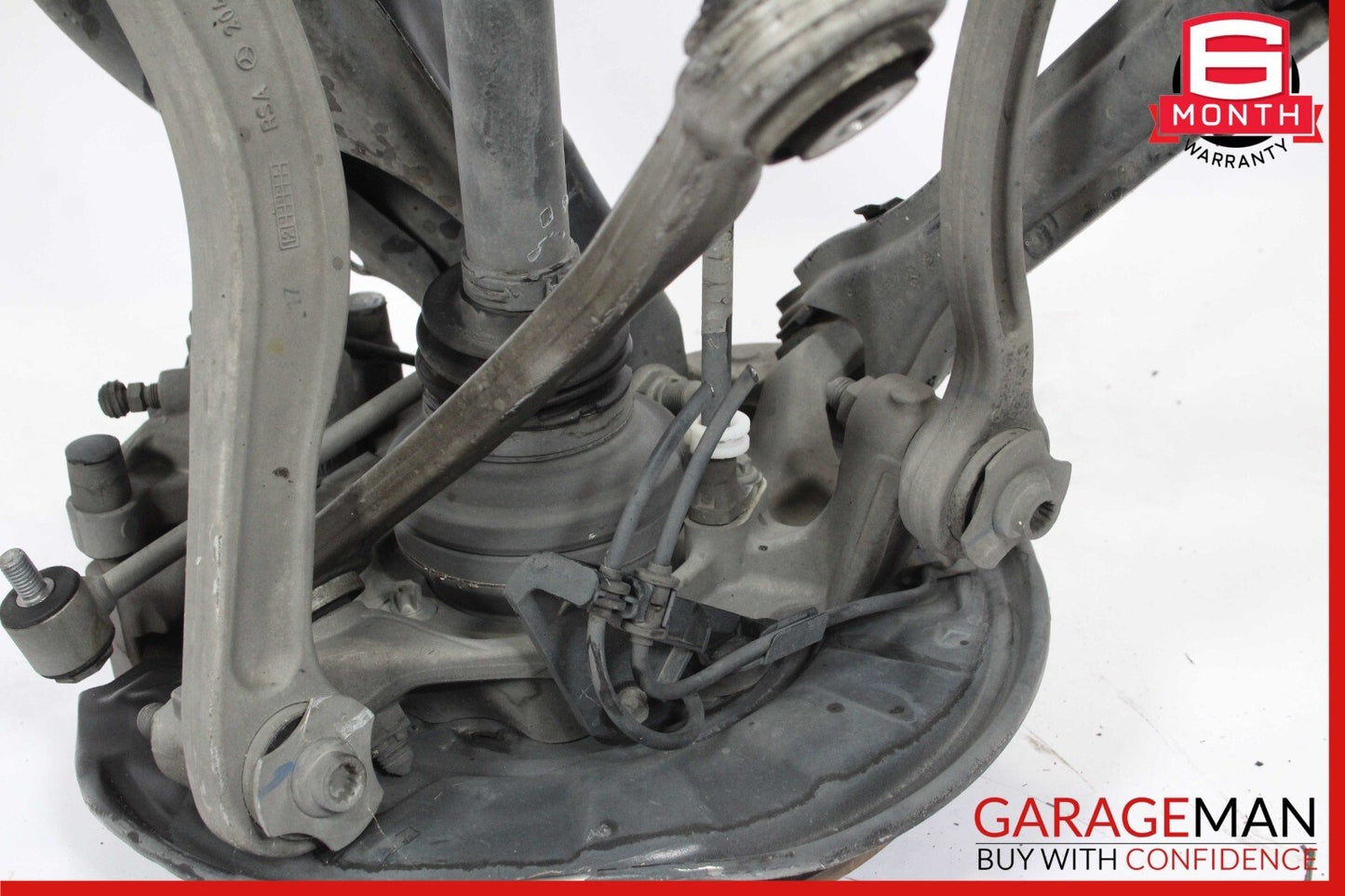 10-13 Mercedes W207 E350 Rear Right Spindle Knuckle Brake Rotor Caliper Set OEM