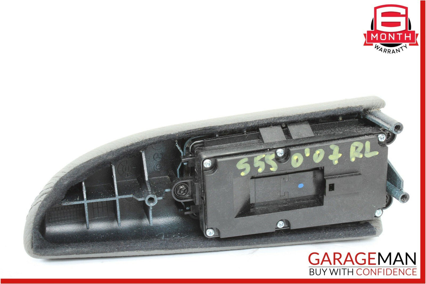 07-13 Mercedes W221 S550 Rear Left Side Door Window Switch Control Trim Gray