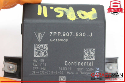 11-14 Porsche Cayenne 958 Central Gateway Control Module Unit 7PP907530J OEM