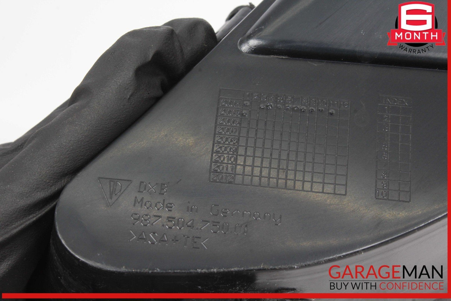05-12 Porsche Boxster 987 Front Right Passenger Side Quarter Panel Air Vent