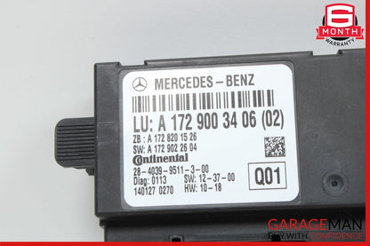 12-20 Mercedes R172 SLK250 SLC300 Roof Convertible Top Module Control OEM