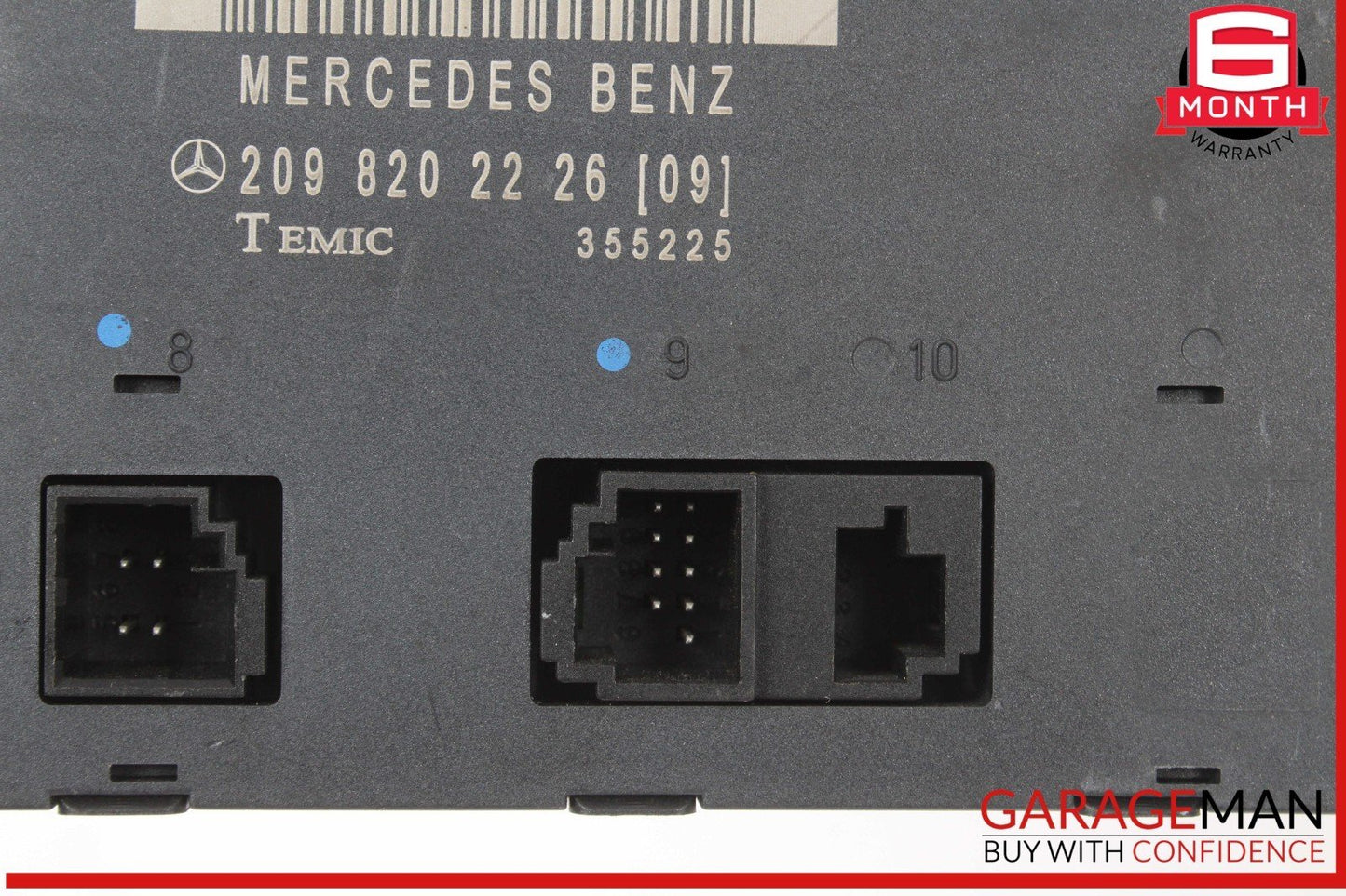 03-09 Mercedes W209 CLK55 AMG CLK350 Front Right Side Door Control Module OEM