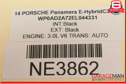 11-18 Porsche Panamera 970 E-Hybrid Rear Left or Right Side Door Control Module