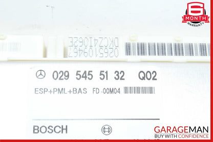 00-01 Mercedes W210 E320 ESP PML BAS Brake Control Module Unit 0295455132 OEM