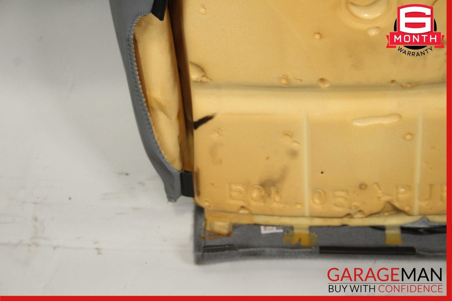 00-05 Mercedes W163 ML320 ML350 Front Right or Left Top Upper Seat Cushion Gray