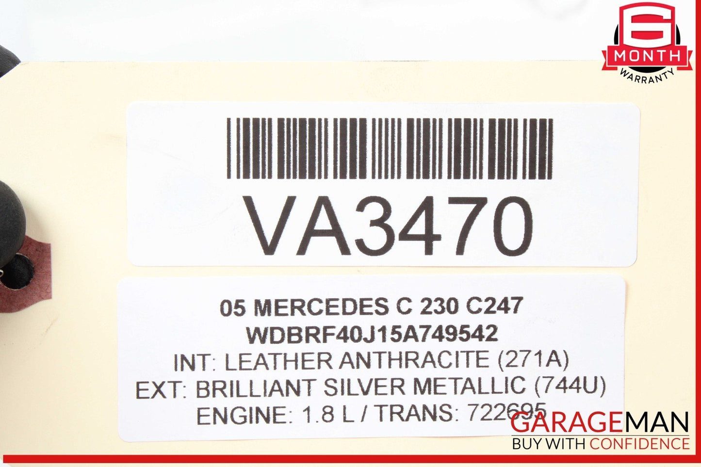 03-11 Mercedes W203 C230 CLK500 CLS350 Bosch Engine Starter Motor OEM