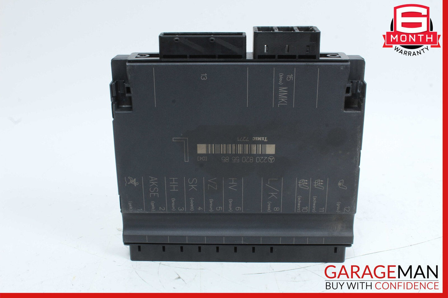 03-06 Mercedes W220 S500 Front Left Driver Side Seat Control Module OEM