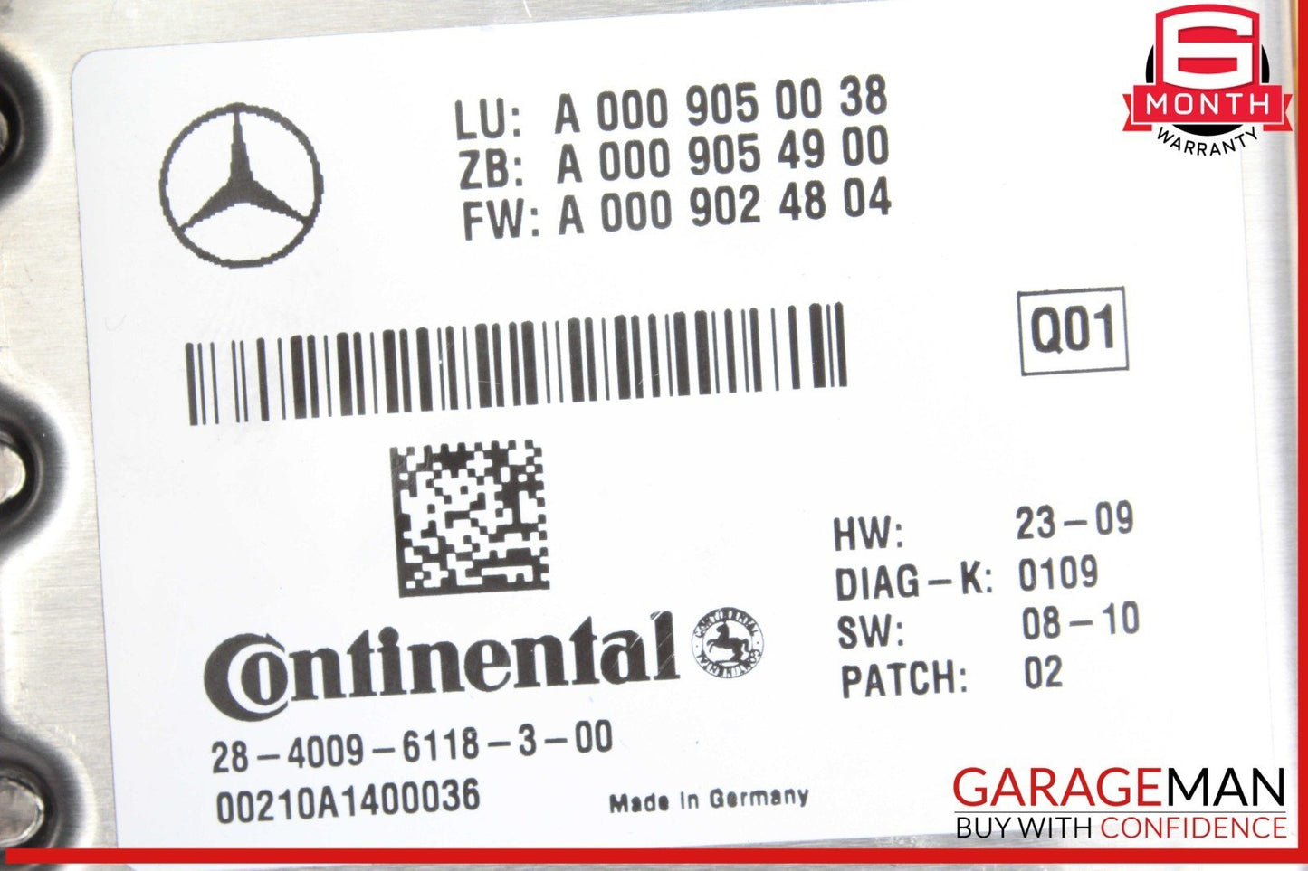 10-13 Mercedes W221 S400 Hybrid Active Lane Assist Front Camera 0009050038 OEM