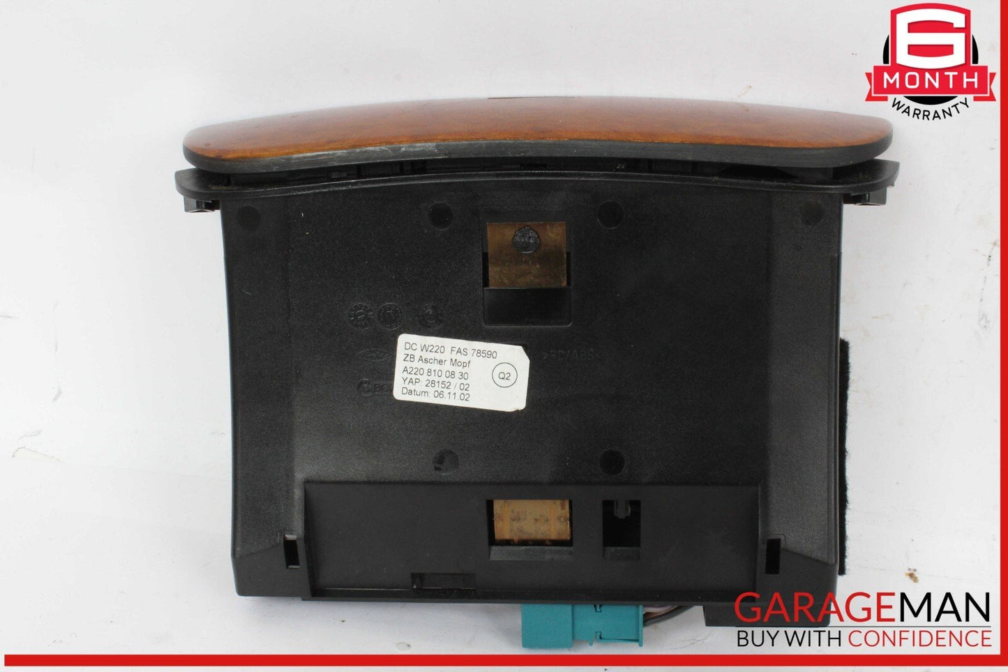 00-06 Mercedes W220 S500 Center Console Ash Tray Ashtray Compartment OEM