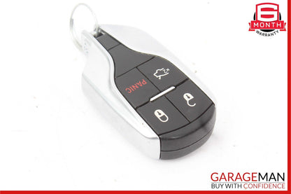 14-17 Maserati Ghibli Dash Ignition Switch Controller Push Button w/ Key Set