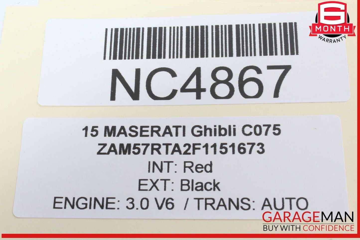 14-17 Maserati Ghibli Speedometer Odometer Instrument Cluster Gauge OEM