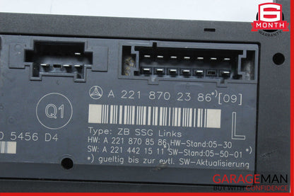07-13 Mercedes W221 S500 S550 Front Left Side Under Seat Controller Module Unit