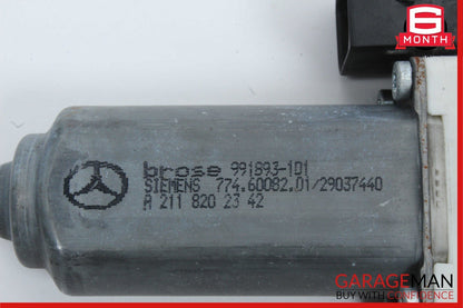 03-09 Mercedes W211 E350 E550 Rear Left Side Door Window Regulator Motor OEM