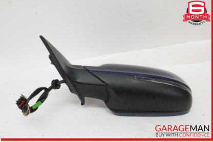08-17 Audi A5 S5 Front Left Driver Side Door Rear View Mirror Blue OEM
