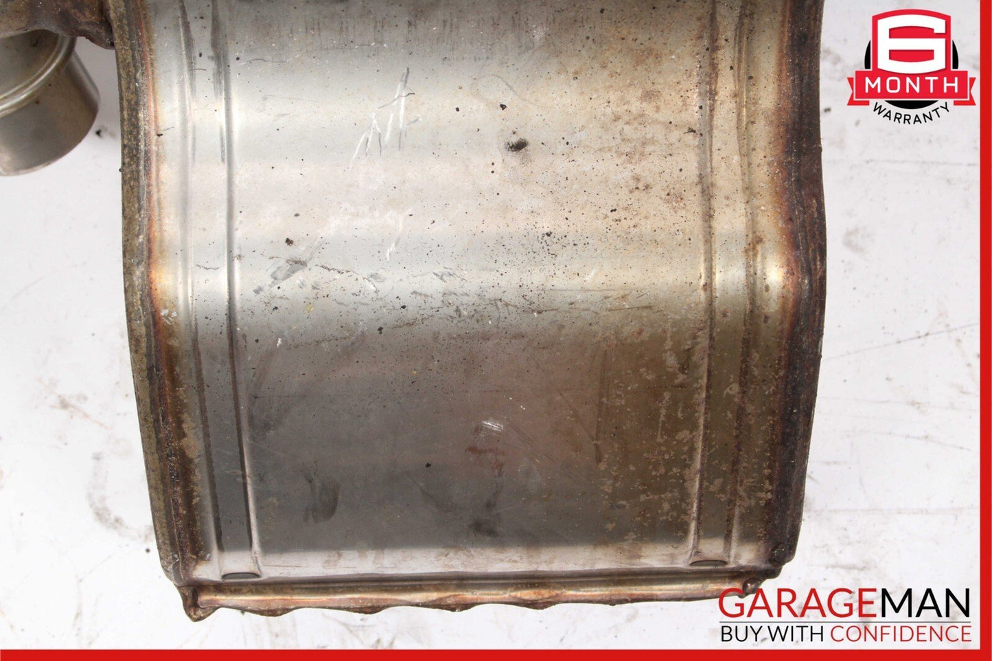 14-17 Maserati Ghibli Rear Left Driver Side Exhaust Muffler Dual Tip OEM