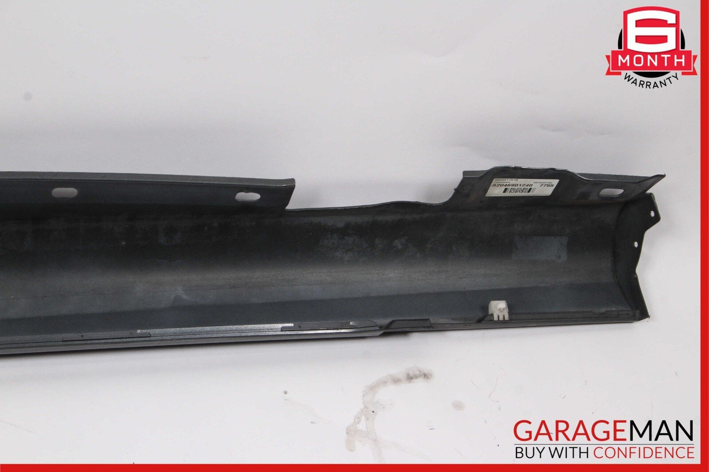 08-14 Mercedes W204 C280 AMG Sport Sedan Right Side Skirt Rocker Panel Grey