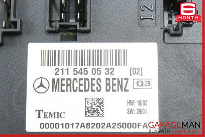 03-11 Mercedes W211 E500 E320 CLS500 BCM BCU Body Computer Control Module OEM