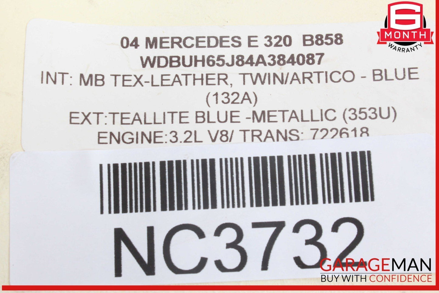 03-09 Mercedes W211 E320 E350 Front Left Driver Side Door Control Module OEM