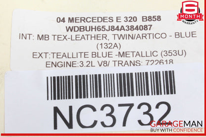 03-09 Mercedes W211 E320 E350 Front Left Driver Side Door Control Module OEM