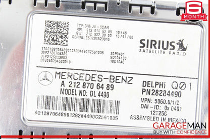 13-19 Mercedes X166 GL450 Sirius Satellite Radio Receiver 2128706489 OEM