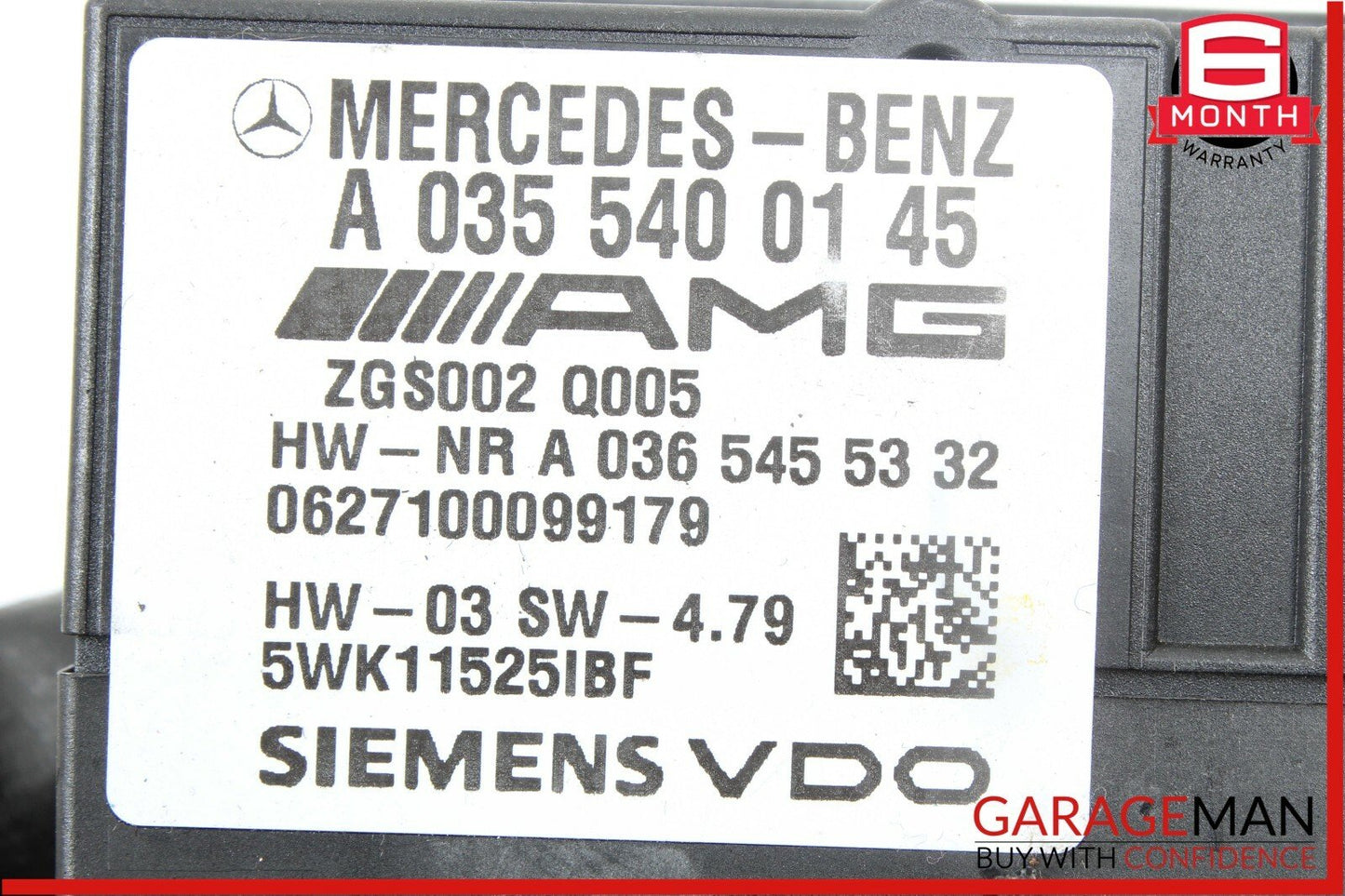 07-09 Mercedes W211 E63 AMG ML63 Fuel Pump Motor Control Module 0355400145 OEM