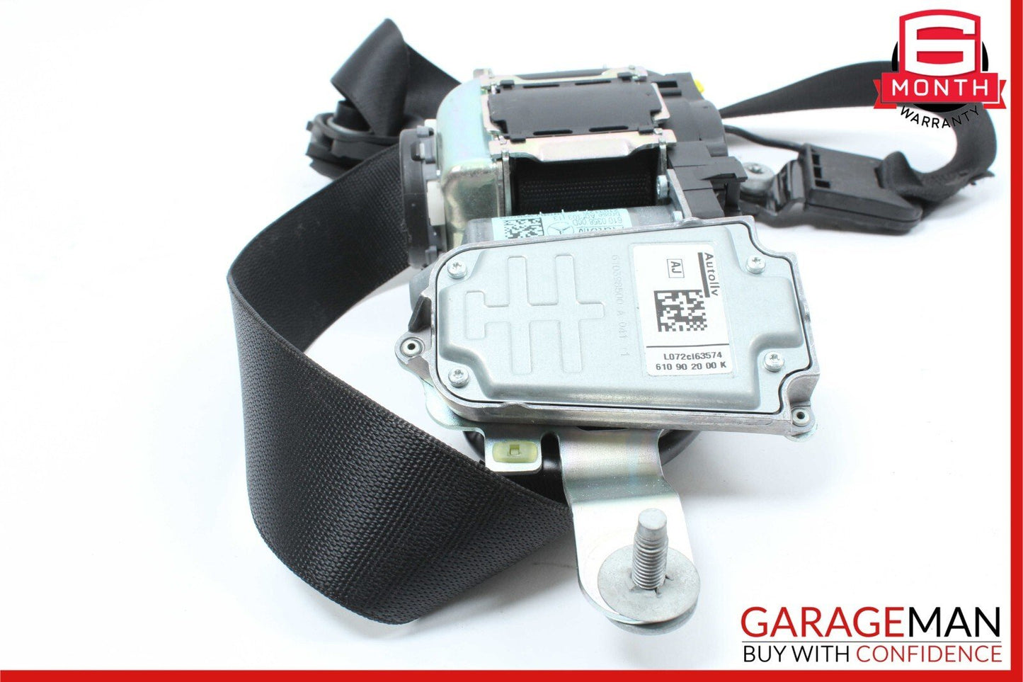 10-13 Mercedes W212 E350 E550 Front Right Seat Belt Seatbelt Retractor Black OEM