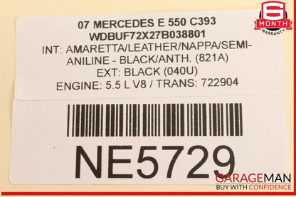 03-11 Mercedes W211 E550 E350 CLS550 Body Control Module Unit BCM 2115455232 OEM