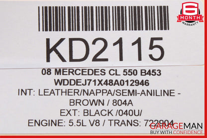 07-13 Mercedes W221 S63 AMG CL550 Dash Headlight Switch Night Vision Control