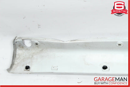 98-05 Mercedes W163 ML320 Right Side Rocker Skirt Molding Moulding Panel Silver