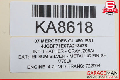 06-12 Mercedes X164 GL550 ML63 Audio Music iPod Module Interface B67824252 OEM