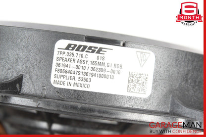 10-16 Porsche Panamera 970 Rear Left / Right Side Door Audio Sound Speaker OEM
