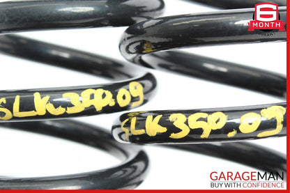 05-11 Mercedes R171 SLK350 Front Right & Left Shock Absorber Coil Spring Set OEM