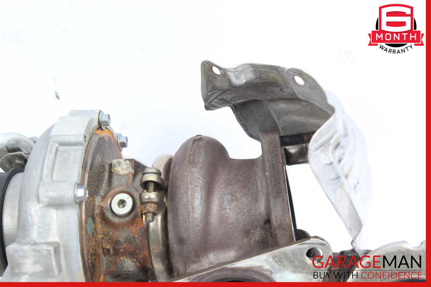 11-18 Mercedes W221 S550 CL550 Left Side Turbocharger Turbo Charger Manifold OEM