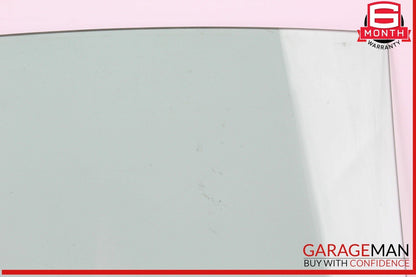 17-20 BMW 530E Rear Right Passenger Side Door Window Glass OEM