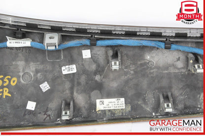 12-18 Mercedes W218 CLS550 Front Dash Trim Bezel Air Vent Cover Assy Walnut OEM